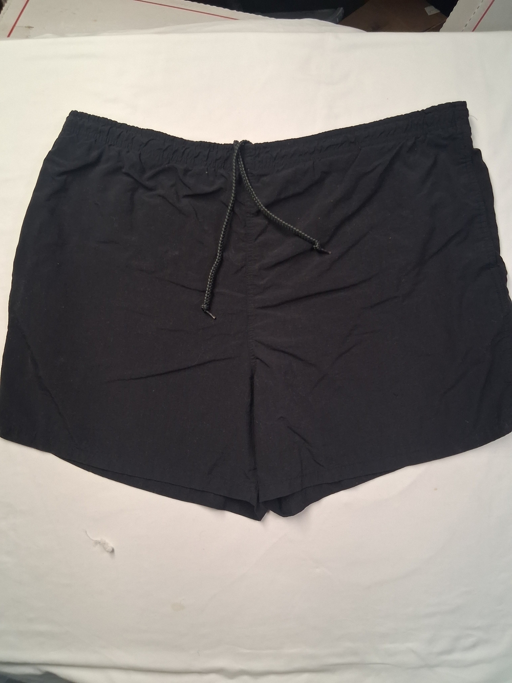 Islander Black Athletic Drawstring Shorts